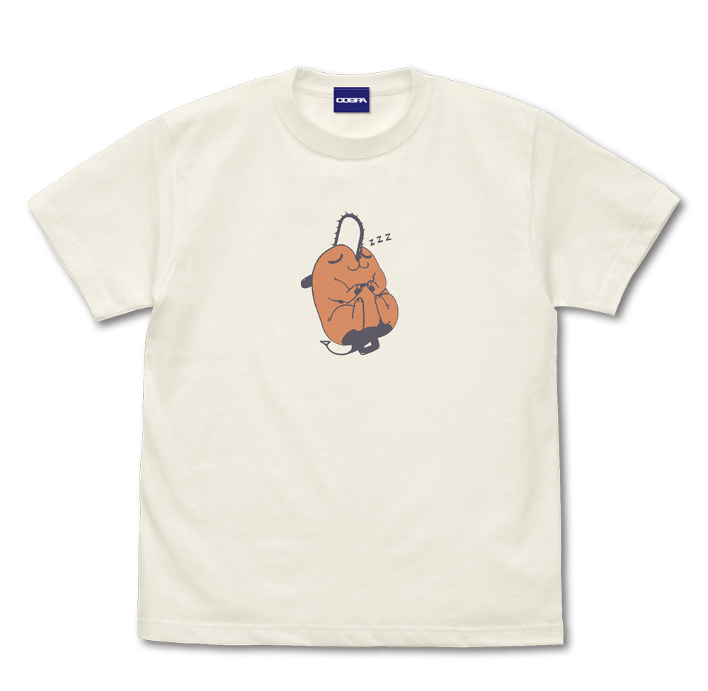 Chainsaw Man Pochita T-shirt (Vanilla White | Size XL)