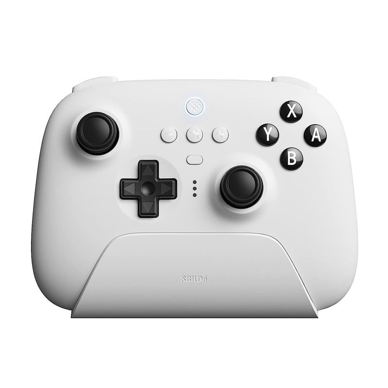 8BitDo Ultimate Controller with Charging Dock for Nintendo Switch / PC / Steam Deck (White) image 2