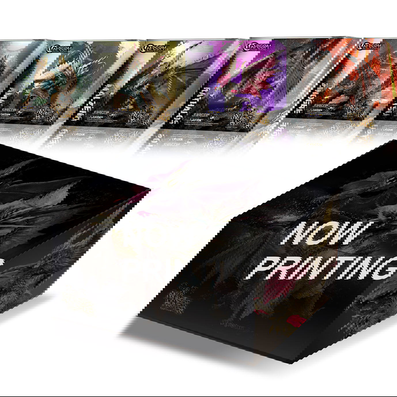 Capcom Figure Builder Cube Monster Hunter 4 Set Box: (Rathalos