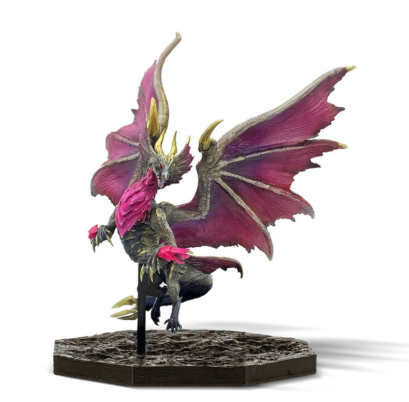 Capcom Figure Builder Cube Monster Hunter: Silver Duke Dragon Malzeno image 1