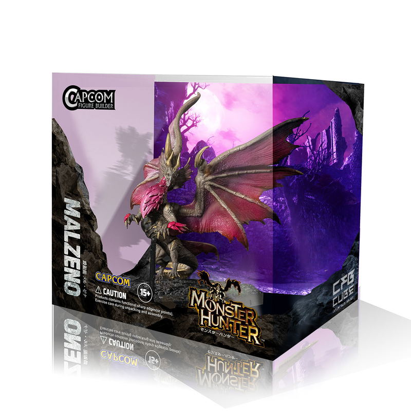 Capcom Figure Builder Cube Monster Hunter: Silver Duke Dragon Malzeno image 23