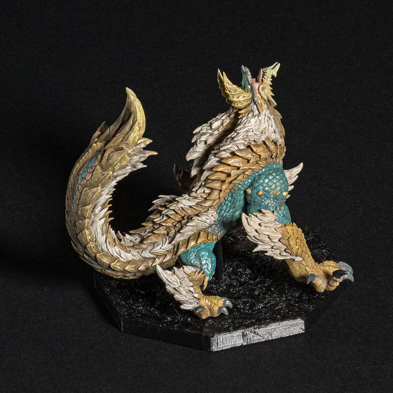 Capcom Figure Builder Cube Monster Hunter: Thunder Wolf Wyvern Zinogre image 14