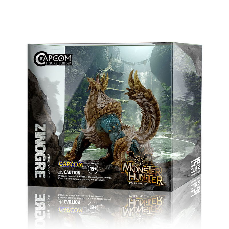 Capcom Figure Builder Cube Monster Hunter: Thunder Wolf Wyvern Zinogre image 22
