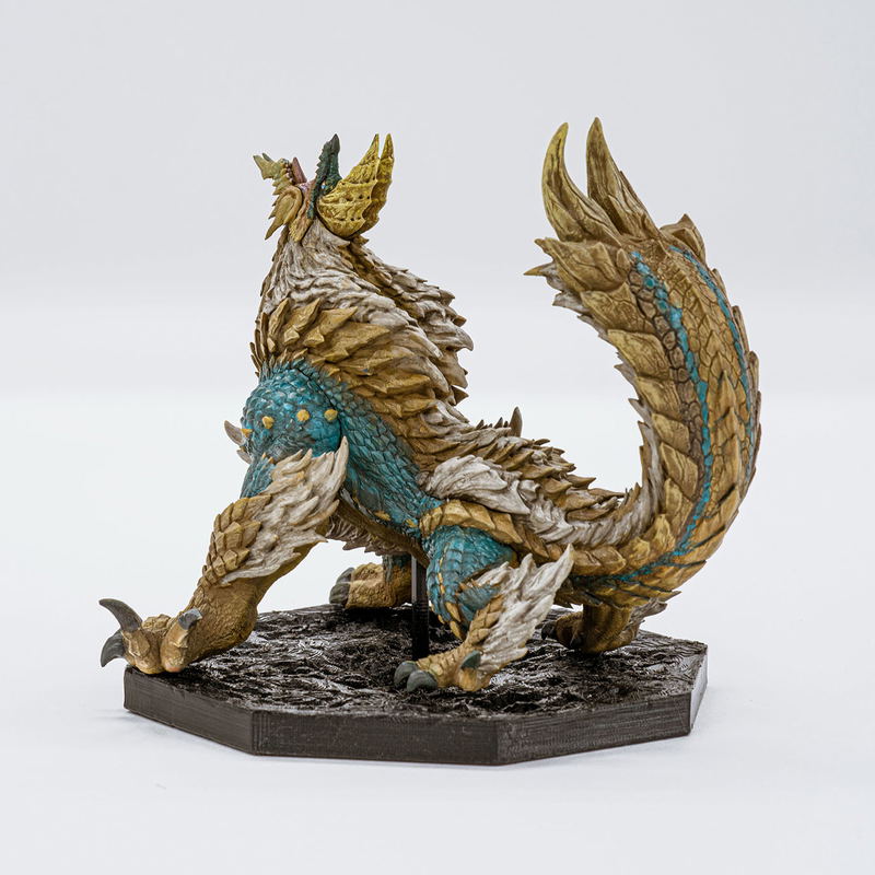 Capcom Figure Builder Cube Monster Hunter: Thunder Wolf Wyvern Zinogre image 6