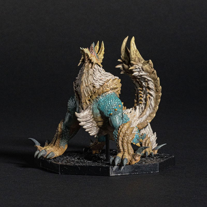Capcom Figure Builder Cube Monster Hunter: Thunder Wolf Wyvern Zinogre image 7