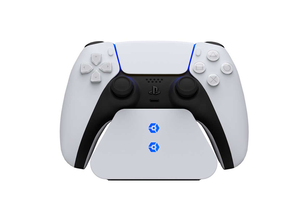 Gioteck Wireless Controller Duo Charging Stand For PS5 (Colours) for ...