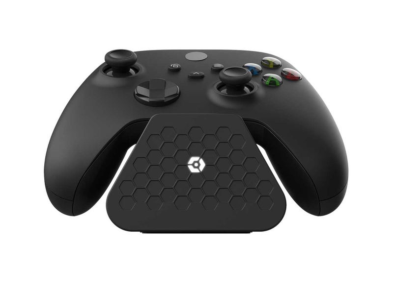 Gioteck Wireless Controller Solo Charging Stand For Xbox Series X|S / Xbox One (White/Black) image 1