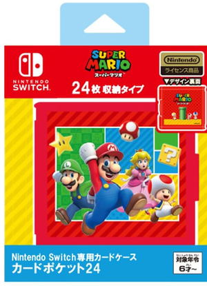 Nintendo Switch Card Pocket 24 (Super Mario)_