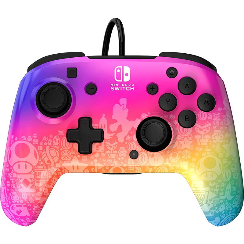 PDP Rematch Wired Controller for Nintendo Switch (Star Spectrum) image 2