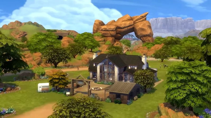 The Sims 4: Horse Ranch (DLC) <span class="ext" style="background-color: #B0000F; color: #FFFFFF;">DLC</span> <span class="ext" style="background-color: #F96529; color: #FFFFFF;">Electronic Arts</span> <span class="ext ext_digital">digital</span> image 4
