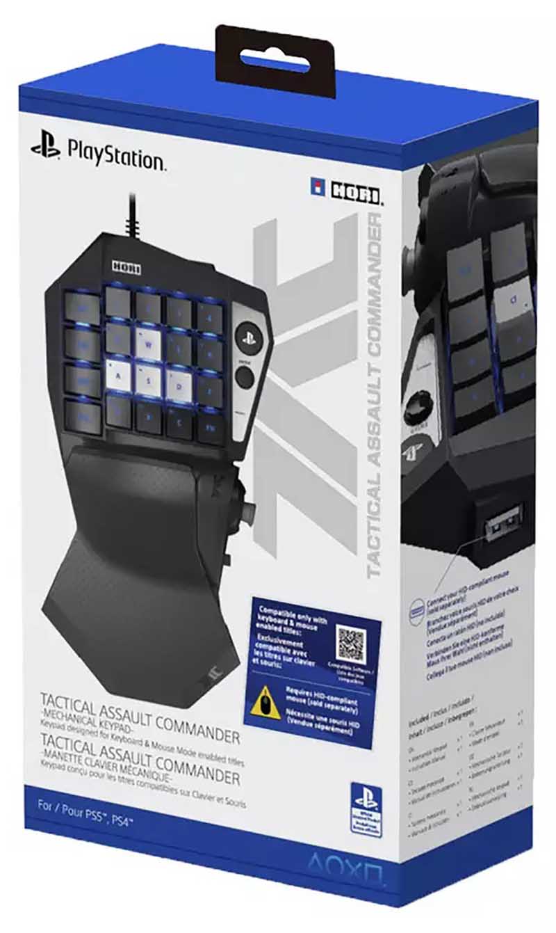 Tactical Assault Commander -Mechanical Keypad- for PS5 / PS4 / PC image 1