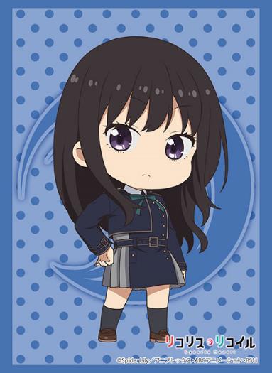 Bushiroad Sleeve Collection High-grade Vol. 3880 Lycoris Recoil Inoue Takina Mini Character Ver. image 1