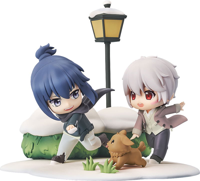 Chibi Figures No. 6 Shion and Nezumi: A Distant Snowy Night Ver. image 1