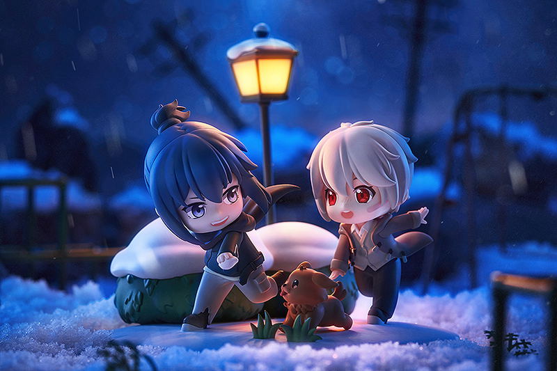 Chibi Figures No. 6 Shion and Nezumi: A Distant Snowy Night Ver. image 7