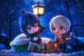 Chibi Figures No. 6 Shion and Nezumi: A Distant Snowy Night Ver. thumbnail 8