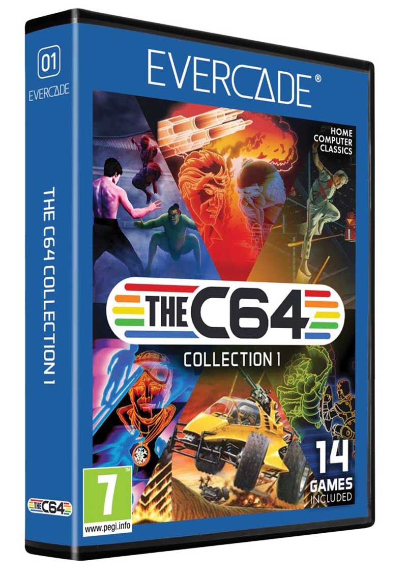 Evercade C64 Cartridge 1 BLAZE TAB Plus — Import Game Deal