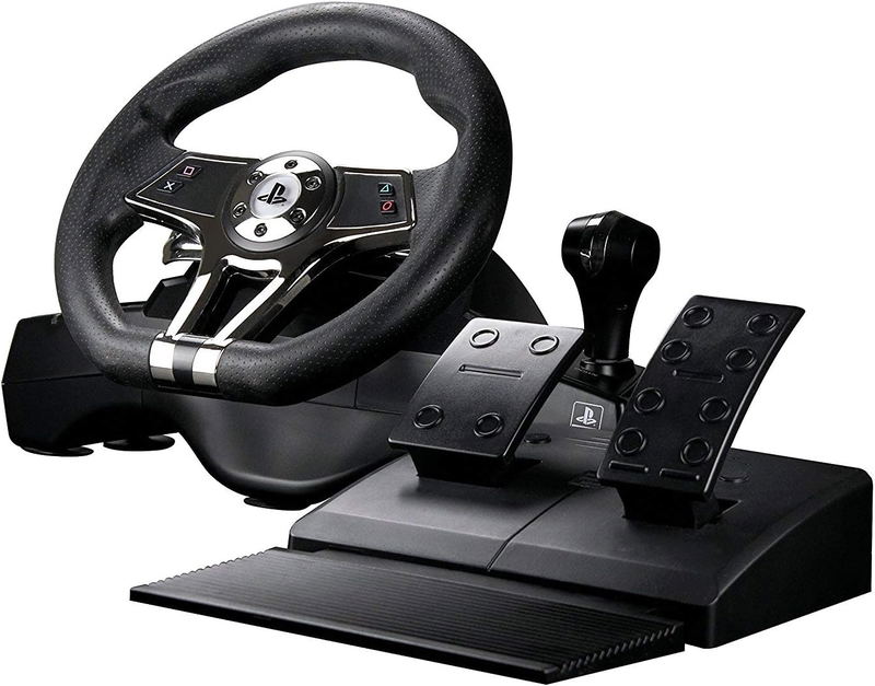 Kyzar Hurricane Gaming Steering Wheel With Pedals for PS4 / PS3 image 2