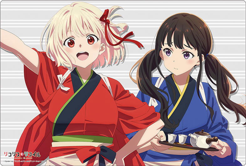 Bushiroad Rubber Mat Collection V2 Vol. 936 Lycoris Recoil Chisato & Takina Part. 3 image 1