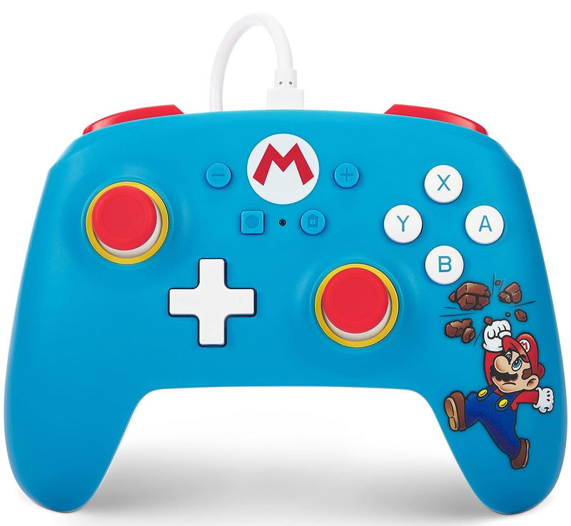 PowerA Wired Controller for Nintendo Switch (Brick Breaker Mario