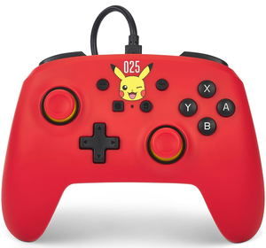  PowerA Wired Controller for Nintendo Switch - Pokémon: Pikachu  Static, Gamepad, Game controller, Wired controller, Officially licensed :  Video Games