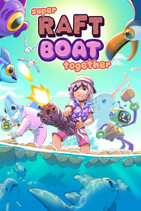 Super Raft Boat Together STEAM digital for Windows, Mac