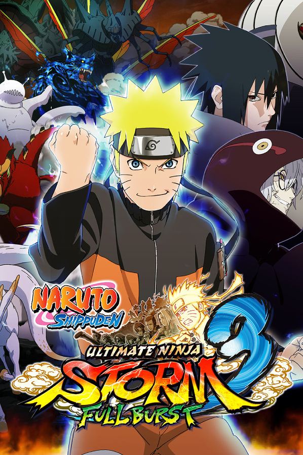 Naruto Shippuden: Ninja Digital Nintendo Nintendo®️ digital Storm Ultimate Burst Switch Full 3 Switch for