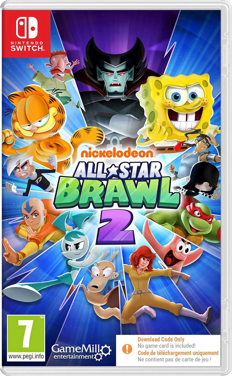 Nickelodeon All-Star Brawl 2 (Code in a box) for Nintendo Switch