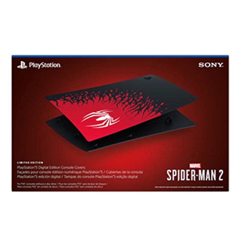 PS5 Digital Edition Console Cover (Marvel's Spider-Man 2) [Limited Edition] image 1
