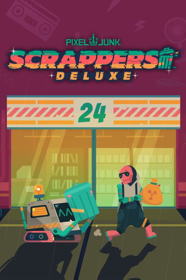 PixelJunk Scrappers Deluxe <span class="ext" style="background-color: #2a475e; color: #FFFFFF;">STEAM</span> <span class="ext ext_digital">digital</span> image 1