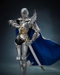 Berserk 1/6 Scale Articulated Figure: Griffith (Reborn Band of Falcon) thumbnail 3