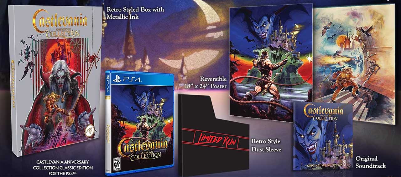 Castlevania Anniversary hotsell Collection For Playstation 4