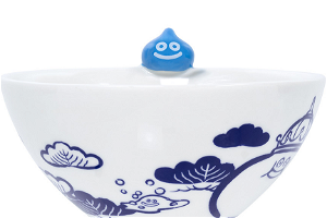 Dragon Quest Smile Slime Japanese Series Rice Bowl Blue