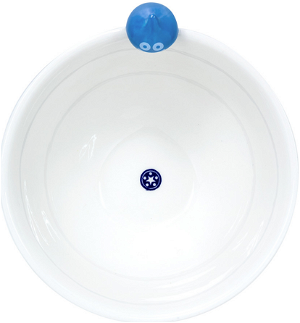 Dragon Quest Smile Slime Japanese Series Rice Bowl Blue
