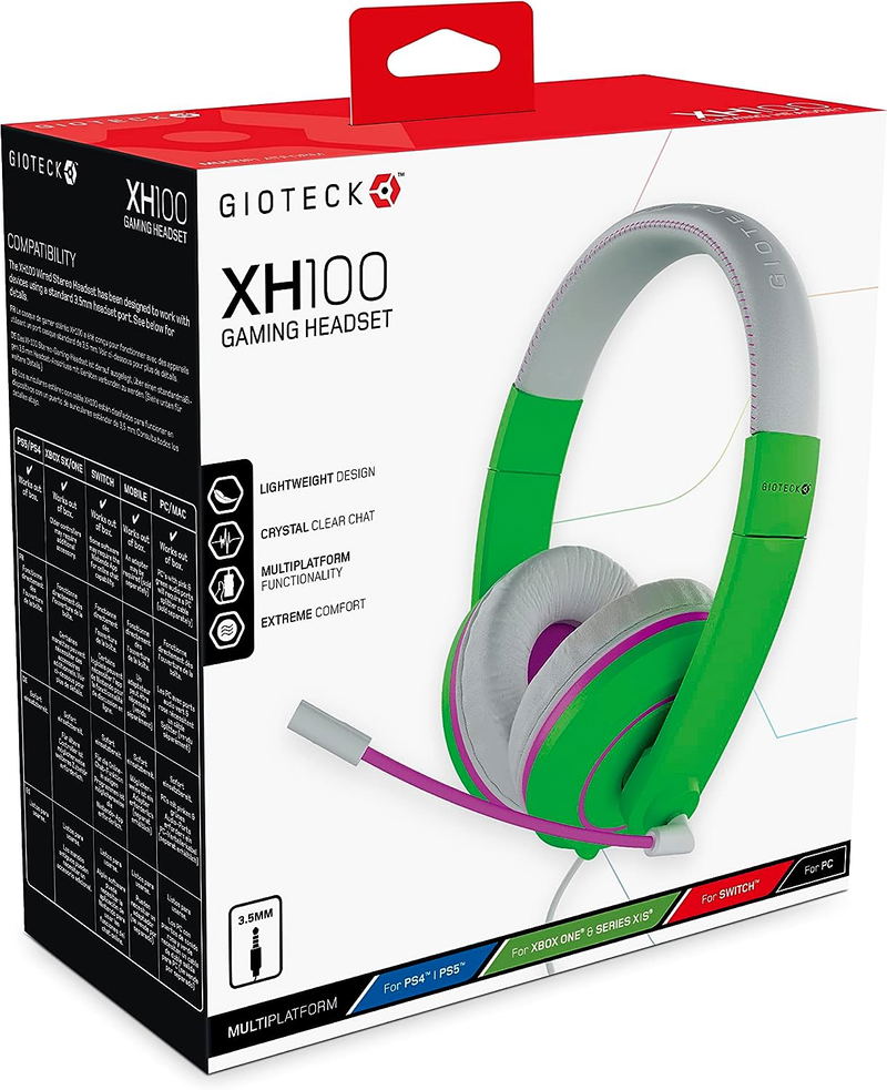 Gioteck XH-100S Stereo Gaming Headset for PS4 Xbox One