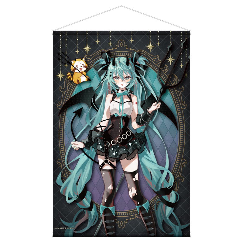 Hatsune Miku X Rascal The Raccoon 2023 B2 Tapestry image 1