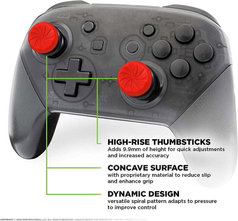 KontrolFreek Inferno for Nintendo Switch (Red) image 2