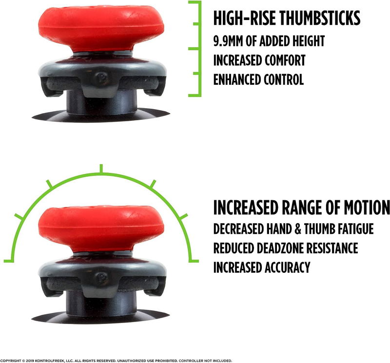 KontrolFreek Inferno for Nintendo Switch (Red) image 3