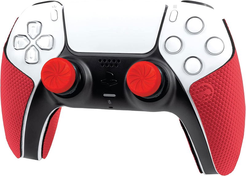 KontrolFreek Inferno Performance Grips for PS5 (Red) image 2