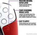 KontrolFreek Inferno Performance Grips for PS5 (Red) thumbnail 5