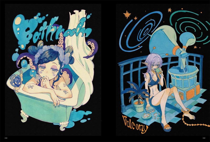 Lemon Natsume Art Book Raden image 5