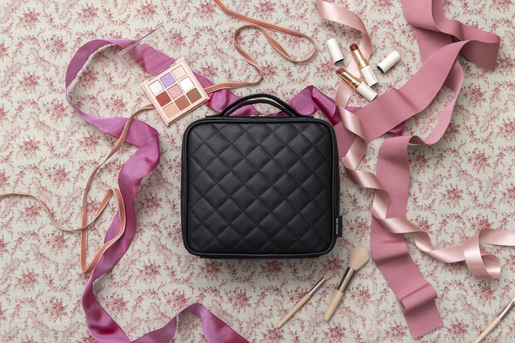 Leur Charme Cosme Pouch Book Black Made By Nanako