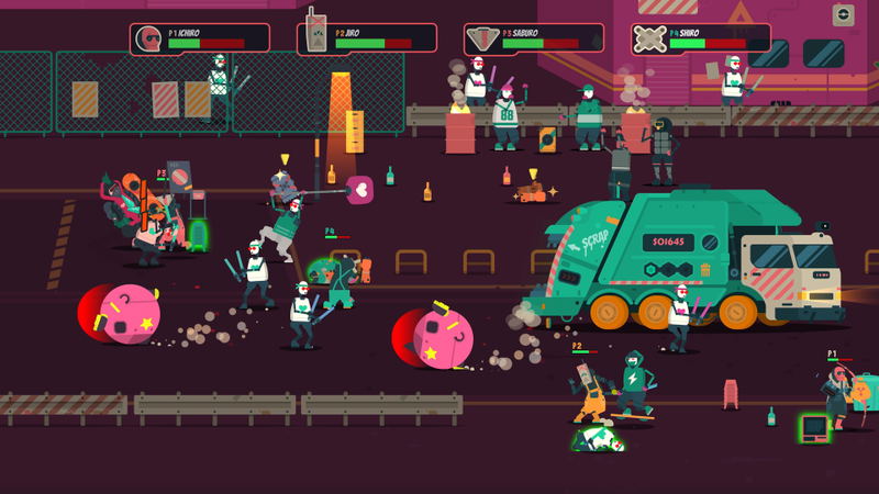 PixelJunk Scrappers Deluxe <span class="ext" style="background-color: #2a475e; color: #FFFFFF;">STEAM</span> <span class="ext ext_digital">digital</span> image 2