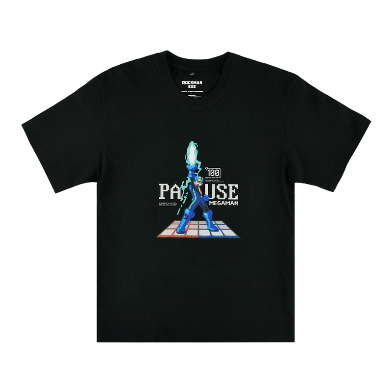 Rockman.EXE Fanthful FP013RME23 T-shirt (Black | Size S) image 1