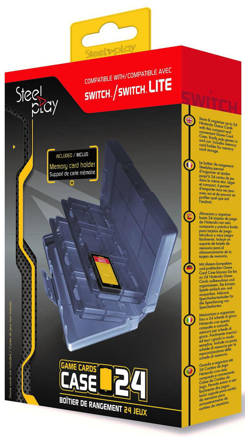 Steelplay - Game Card Case 24 Cards for Nintendo Switch for Nintendo Switch
