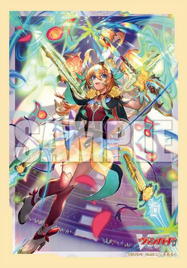 Bushiroad Sleeve Collection Mini Vol. 682 "Card Fight!! Vanguard" General March of the Blossoms Rhiannon Vivace image 1