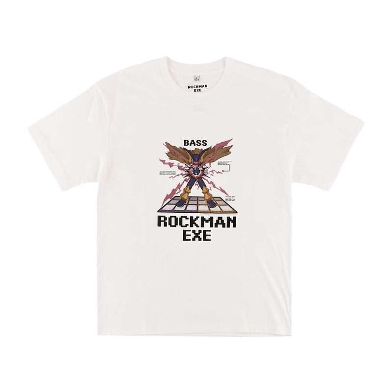 Rockman.EXE Fanthful FP012RME23 T-shirt (White | Size M) image 1