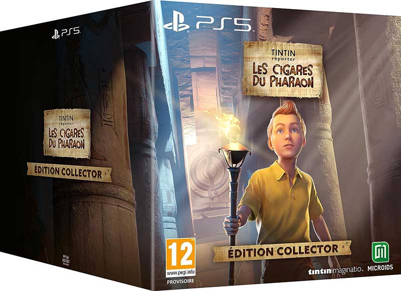 Tintin Reporter: Cigars of the Pharaoh [Collector's Edition] image 2