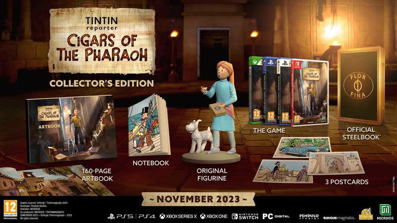 Tintin Reporter: Cigars of the Pharaoh [Collector's Edition] image 1