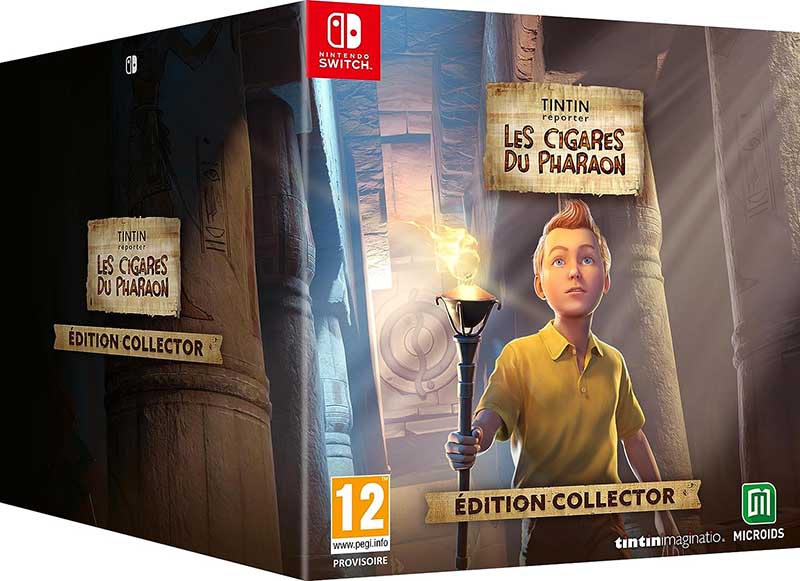 Tintin Reporter: Cigars of the Pharaoh [Collector's Edition] image 2