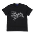 Psycho-Pass Psychopath Providence Dominator Glow In The Dark T-shirt (Black | Size L) thumbnail 1